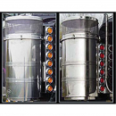 1988-2005 Peterbilt 15" Diameter Vortox Breather Light Bars