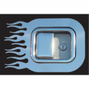 Western Star Door Latch Trims With Flames