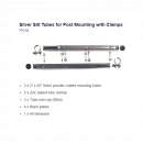 RealWheels Stainless Steel Mounting Poles