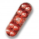6 Inch Oval Clearance/Marker Light in Amber with Red Reflector