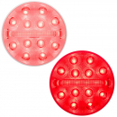 18 Red LED S/T/T Surface Mount Lights