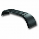 133 Inch Poly 3 Ribbed Rolled Edge Full Fenders With Mounting Kit
