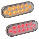 Standard 12 LED Stop / Tail / Turn Light with Clear Lens