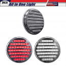 4 In Dual Red Stop/Tail/Turn & White Backup LED All in One Light