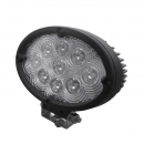 Universal 6 Inch White 9 LED Oval Work Light with 900 Lumens