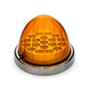 Amber LED With Amber Lens Clearance And Marker 19 LED Watermelon Light