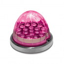 Dual Revolution Pink Auxiliary To Red Clearance And Marker 19 LED Watermelon Light