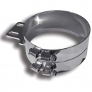 TRUX Chrome Straight Mount Exhaust Clamp