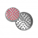 Trux 4 Inch Round Red ST&T LED Light