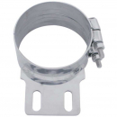 Stainless Straight Wide Butt Joint Exhaust Clamp in 4 Sizes
