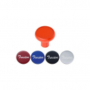Aluminum Screw-On Air Valve Knob With Multi-Color Glossy Tractor Stickers