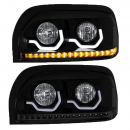Blackout Freightliner Century Projection Headlight Driver
