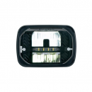 5X7 Inch Heated LED Headlight With White Position Light