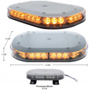 30 High Power LED Micro Strobe Warning Light Bar