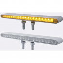 12 Inch 19 LED Reflector Double Face S/T/T & P/T/C Light Bar