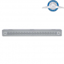 Stainless Light Bracket w/ One 19 LED 12 Inch Light Bar