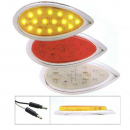 16 LED "Teardrop" Clearance/Marker Light with Bezel