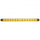14 LED 12 Inch Auxiliary Strip Light with Bezel