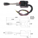 Universal Turn Signal Switch - 7 Wire Harness