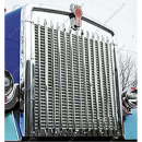 Kenworth W900B 4 Piece Stainless Grille Surround With 48.25 Inch Top Crown