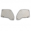 Kenworth T680, T880, W990 Grey ZenEclipse Door Window Cover Set