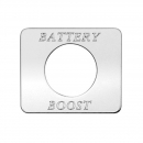 Stainless Battery Boost Switch Plate