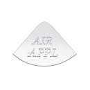 Stainless Air Appl. Gauge Emblem