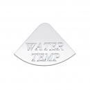 Stainless Water Temp Gauge Emblem