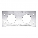 Stainless Steel Parking Brake Large Switch Plate