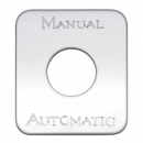 Stainless Steel Manual/Automatic Switch Plate