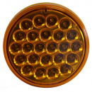 4" Round LED Strobe Lamp 24 Diode