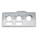 Stainless Steel AC/Heater Control Switch Plate