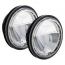 Pair Of 4 1/2" Round Vortex LED Headlights