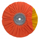 Orange/ Yellow Kwik Kut Polishing Wheels