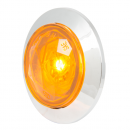 1 in Dia. Dual Function LED Light with Chrome Plastic Bezel
