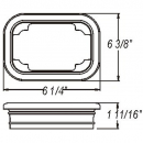 Rectangle Grommet For 4" By 6" Lights
