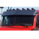 Peterbilt 2005 And Newer Blind Mount Multi-Fit Sunvisors For Flat And Raised Roof Trucks