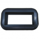 Black Open Back Grommet For Mini Sealed Lights