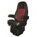 Active VRS Leatherette Seats With Freightliner M2 And SD Bracket, Molded Boot And Dual Arms