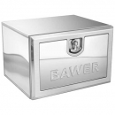 16" X 20" X 24" Polished Stainless Steel Bawer Evolution Tool Box