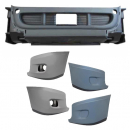 Bumper End With Fog Light Cutouts For Freightliner Cascadia