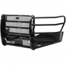15K Winch-Ready Front Sport Bumper With Grille Guard For Ford Super Duty Models 