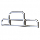 Tuff Guard II Polished Stainless Grille Guard With 15 Degree Bend