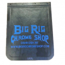 24 x 30 Mud Flaps With Big Rig Chrome Shop Logo