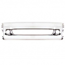 Freightliner Chrome Plated Steel Center Bumper With Tow Hole For Columbia 112 And 120 2001 Through 2010 And 120 Glider 2001 Through 2017