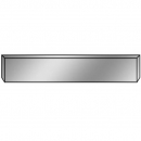 20" Blank Stainless Steel Texas Boxed End Bumper With Mounting Plates And Blind Mount