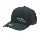 Big Rig Chrome Shop Hat Trucker Sage Mesh Hat With Grey-Two Line Logo