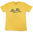 Big Rig Chrome Shop Drive Hard Mustard Yellow T-Shirt