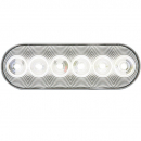 6 Inch Oval 6 LED Back-Up Light With PL-3 Connector