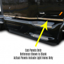 Peterbilt 579 Ultraloft Short Hood 3 Inch Face Cab Panels With Light Holes